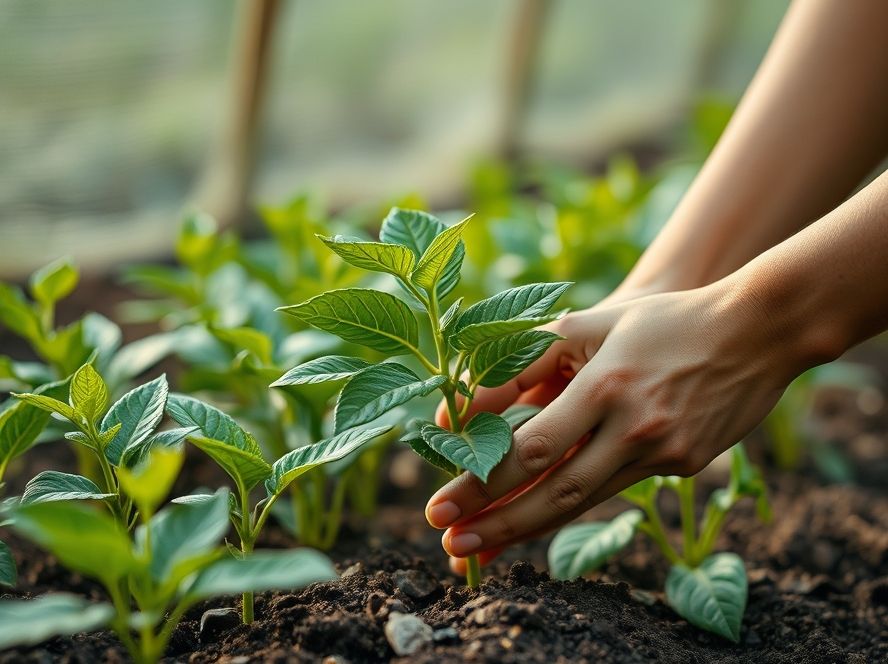 Cuidado com plantas