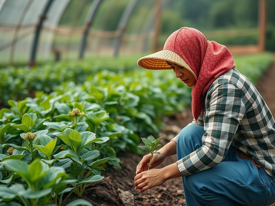 Como cuidar da horta