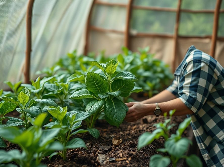 Como fazer horta em casa