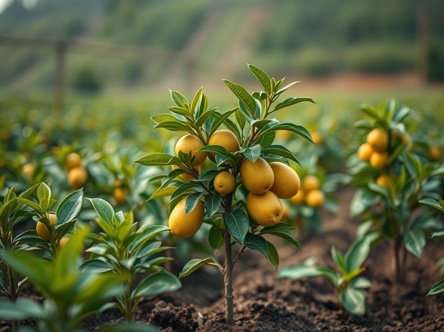 Plantio de melancias