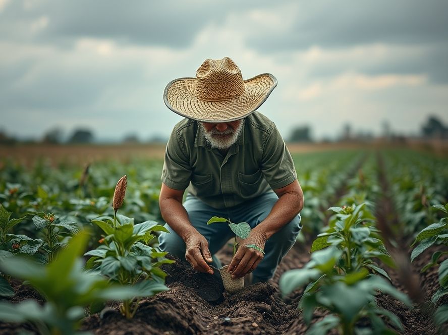 Preparação de mudas